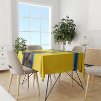 World Football 2026 Sweden Tablecloth Go Blagult Viking Glory