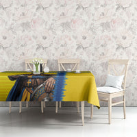 World Football 2026 Sweden Tablecloth Go Blagult Viking Glory
