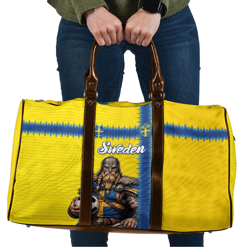World Football 2026 Sweden Travel Bag Go Blagult Viking Glory