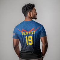 Custom World Football 2026 DR Congo T shirt Les Leopards Coupe du Monde Glory