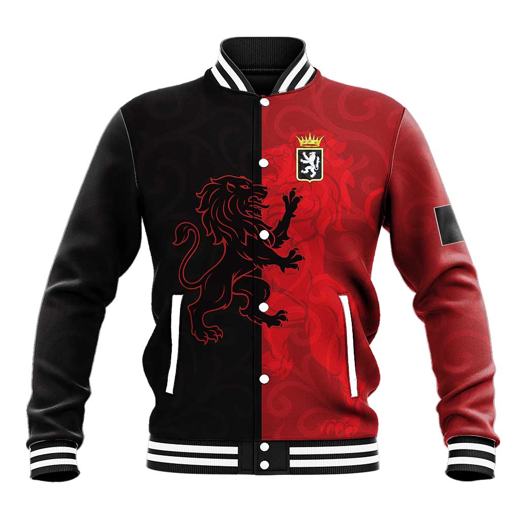 Italy Aosta Valley Baseball Jacket Emblem With Flag Style LT19