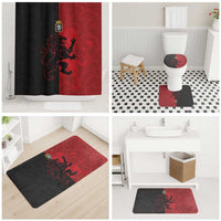 Italy Aosta Valley Bathroom Set Emblem With Flag Style - Wonder Print Shop