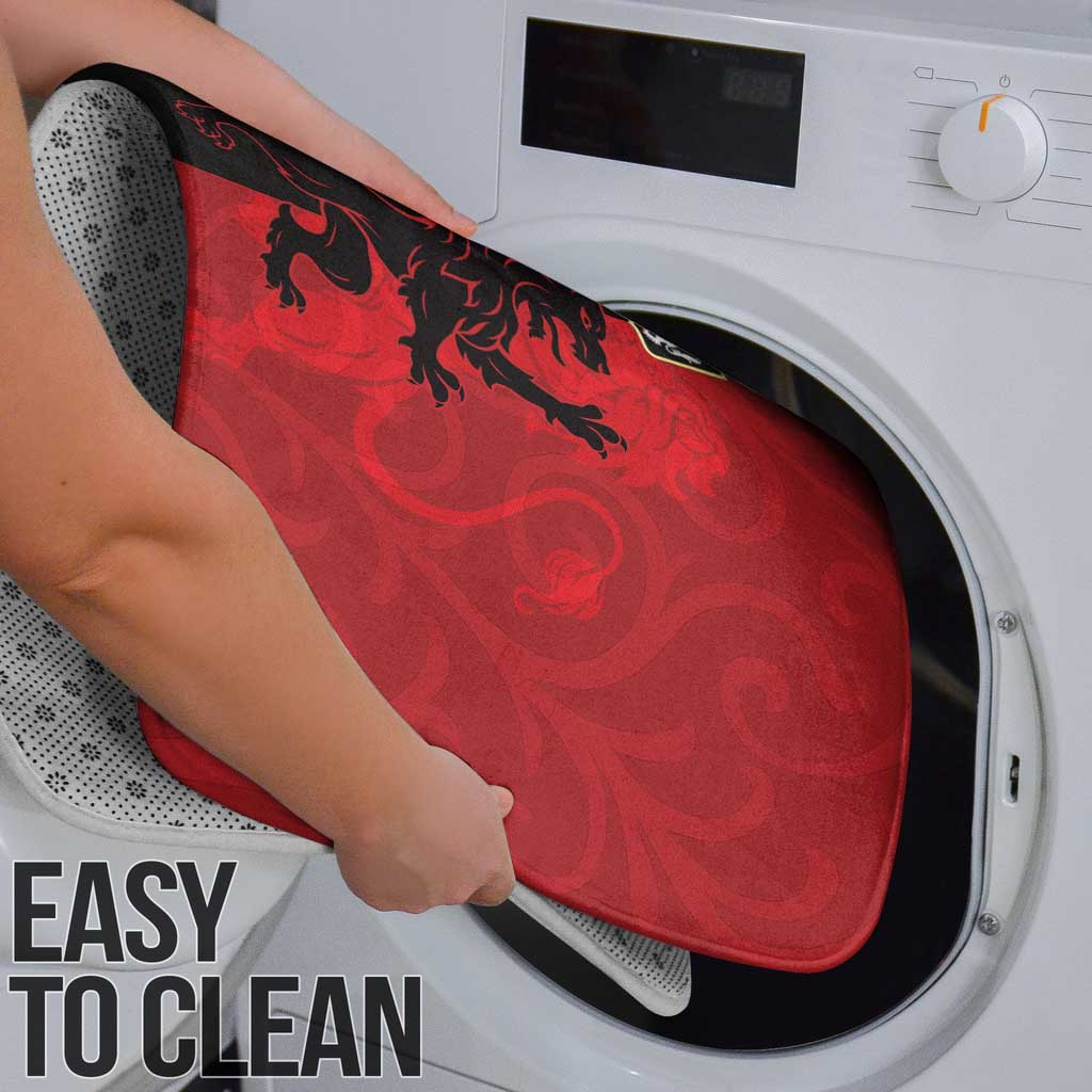 Italy Aosta Valley Bathroom Set Emblem With Flag Style - Wonder Print Shop