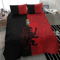 Italy Aosta Valley Bedding Set Emblem With Flag Style - Wonder Print Shop