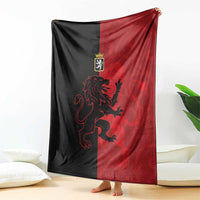 Italy Aosta Valley Blanket Emblem With Flag Style - Wonder Print Shop