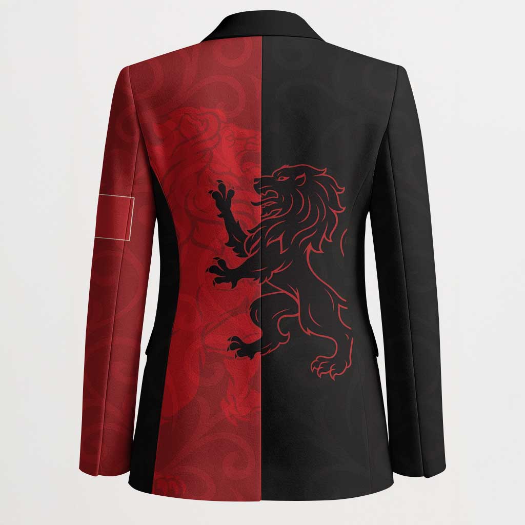 Italy Aosta Valley Blazer Emblem With Flag Style LT19