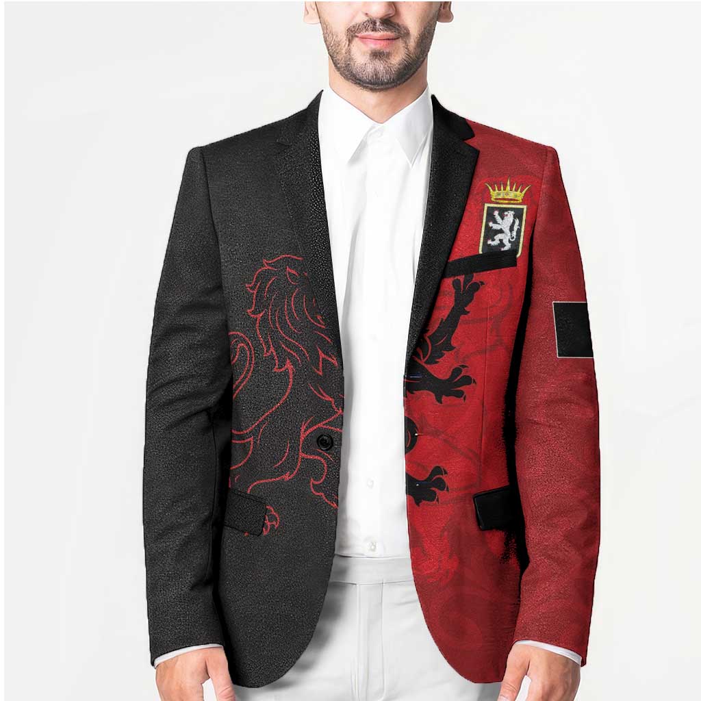 Italy Aosta Valley Blazer Emblem With Flag Style LT19