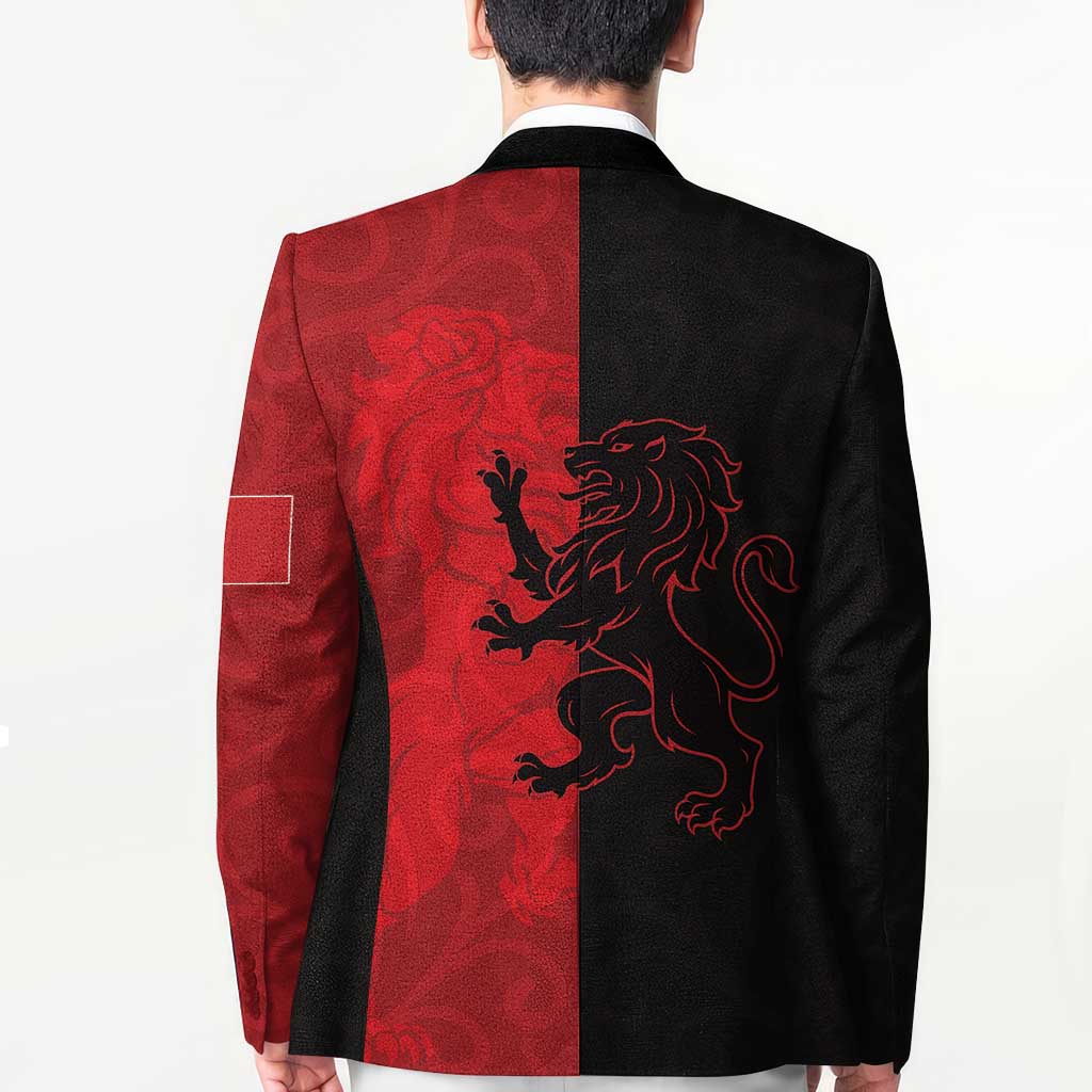 Italy Aosta Valley Blazer Emblem With Flag Style LT19