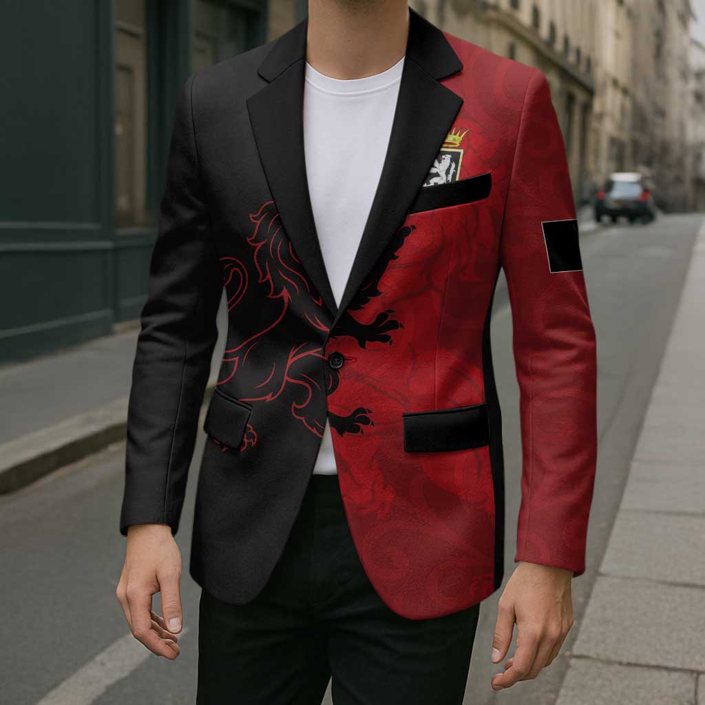 Italy Aosta Valley Blazer Emblem With Flag Style LT19