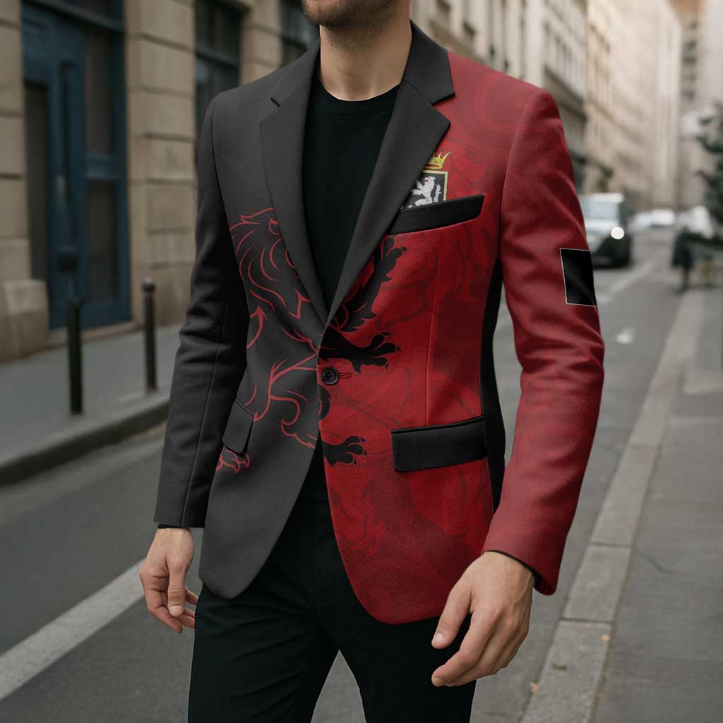 Italy Aosta Valley Blazer Emblem With Flag Style LT19