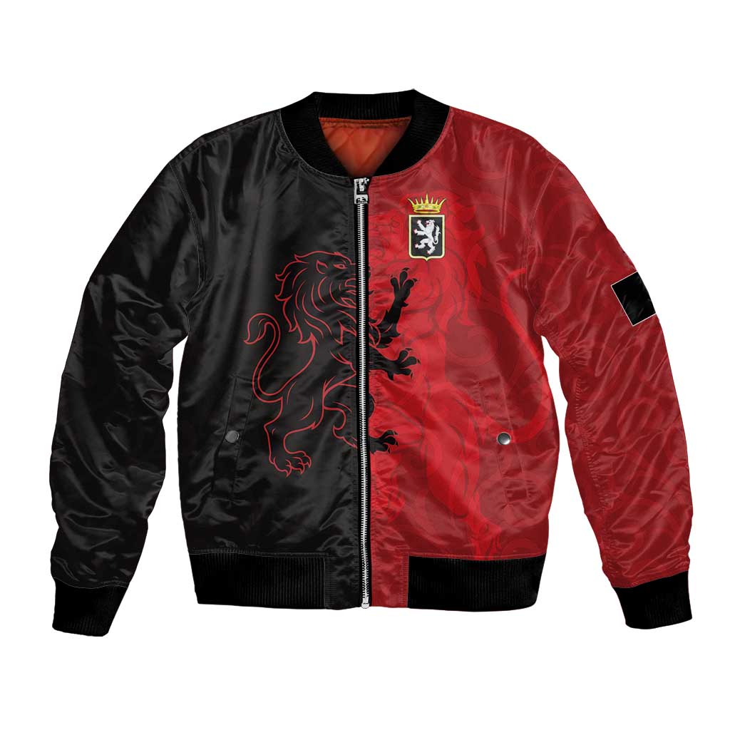 Italy Aosta Valley Bomber Jacket Emblem With Flag Style LT19