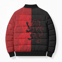 Italy Aosta Valley Bomber Puffer Jacket Emblem With Flag Style LT19