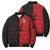 Italy Aosta Valley Bomber Puffer Jacket Emblem With Flag Style - Wonder Print Shop