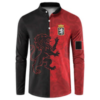 Italy Aosta Valley Button Sweatshirt Emblem With Flag Style LT19