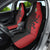 Italy Aosta Valley Car Seat Cover Emblem With Flag Style - Wonder Print Shop