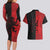 Italy Aosta Valley Couples Matching Long Sleeve Bodycon Dress and Hawaiian Shirt Emblem With Flag Style LT19