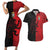 Italy Aosta Valley Couples Matching Short Sleeve Bodycon Dress and Hawaiian Shirt Emblem With Flag Style LT19