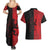 Italy Aosta Valley Couples Matching Summer Maxi Dress and Hawaiian Shirt Emblem With Flag Style LT19