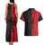 Italy Aosta Valley Couples Matching Tank Maxi Dress and Hawaiian Shirt Emblem With Flag Style LT19