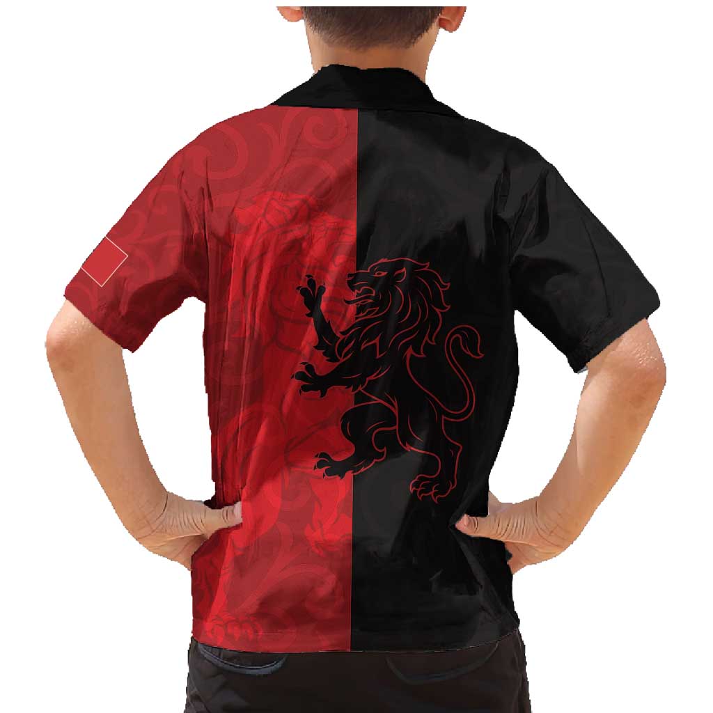 Italy Aosta Valley Family Matching Mermaid Dress and Hawaiian Shirt Emblem With Flag Style LT19