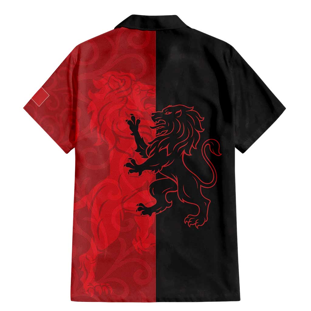 Italy Aosta Valley Family Matching Mermaid Dress and Hawaiian Shirt Emblem With Flag Style LT19