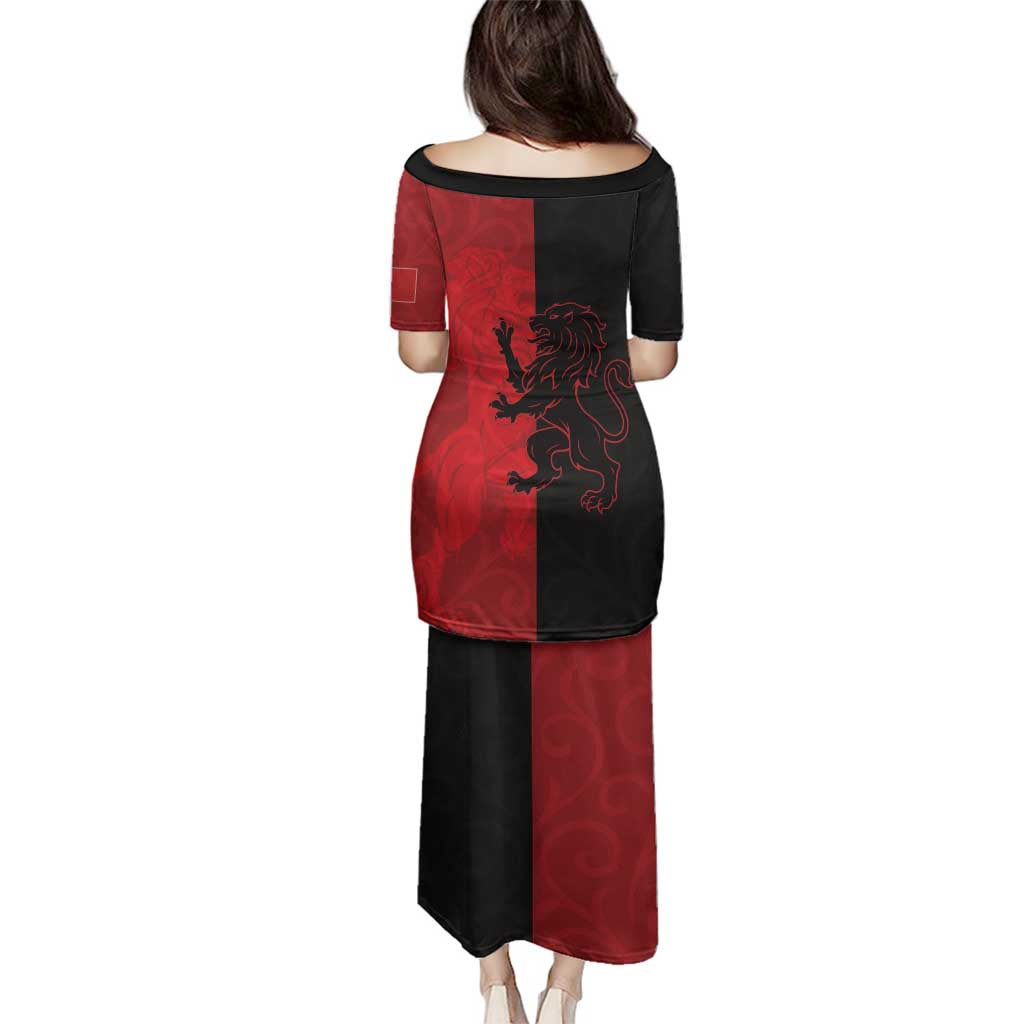 Italy Aosta Valley Family Matching Puletasi and Hawaiian Shirt Emblem With Flag Style LT19