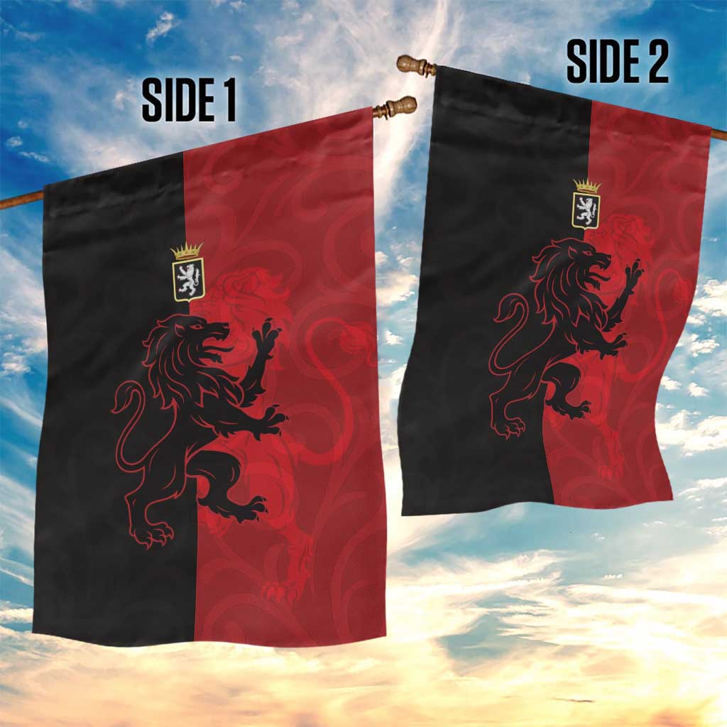 Italy Aosta Valley Garden Flag Emblem With Flag Style - Wonder Print Shop