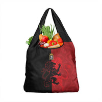 Italy Aosta Valley Grocery Bag Emblem With Flag Style - Wonder Print Shop