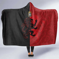 Italy Aosta Valley Hooded Blanket Emblem With Flag Style - Wonder Print Shop