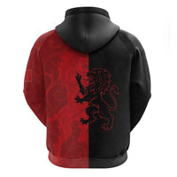 Italy Aosta Valley Hoodie Emblem With Flag Style LT19