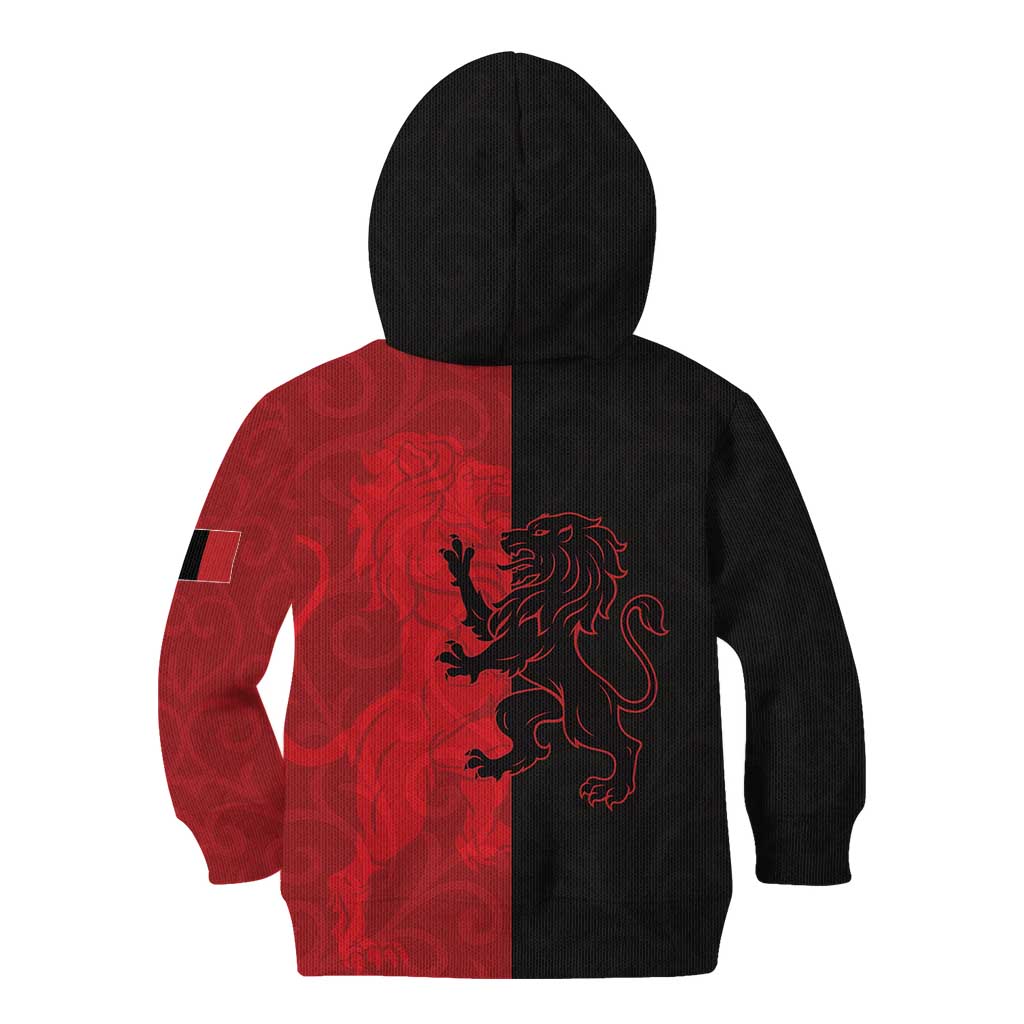 Italy Aosta Valley Kid Hoodie Emblem With Flag Style LT19