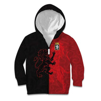 Italy Aosta Valley Kid Hoodie Emblem With Flag Style LT19