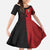 Italy Aosta Valley Kid Short Sleeve Dress Emblem With Flag Style LT19