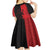 Italy Aosta Valley Kid Short Sleeve Dress Emblem With Flag Style LT19