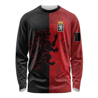 Italy Aosta Valley Long Sleeve Shirt Emblem With Flag Style LT19