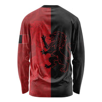 Italy Aosta Valley Long Sleeve Shirt Emblem With Flag Style LT19