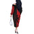 Italy Aosta Valley Off The Shoulder Long Sleeve Dress Emblem With Flag Style LT19