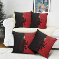 Italy Aosta Valley Pillow Cover Emblem With Flag Style - Wonder Print Shop