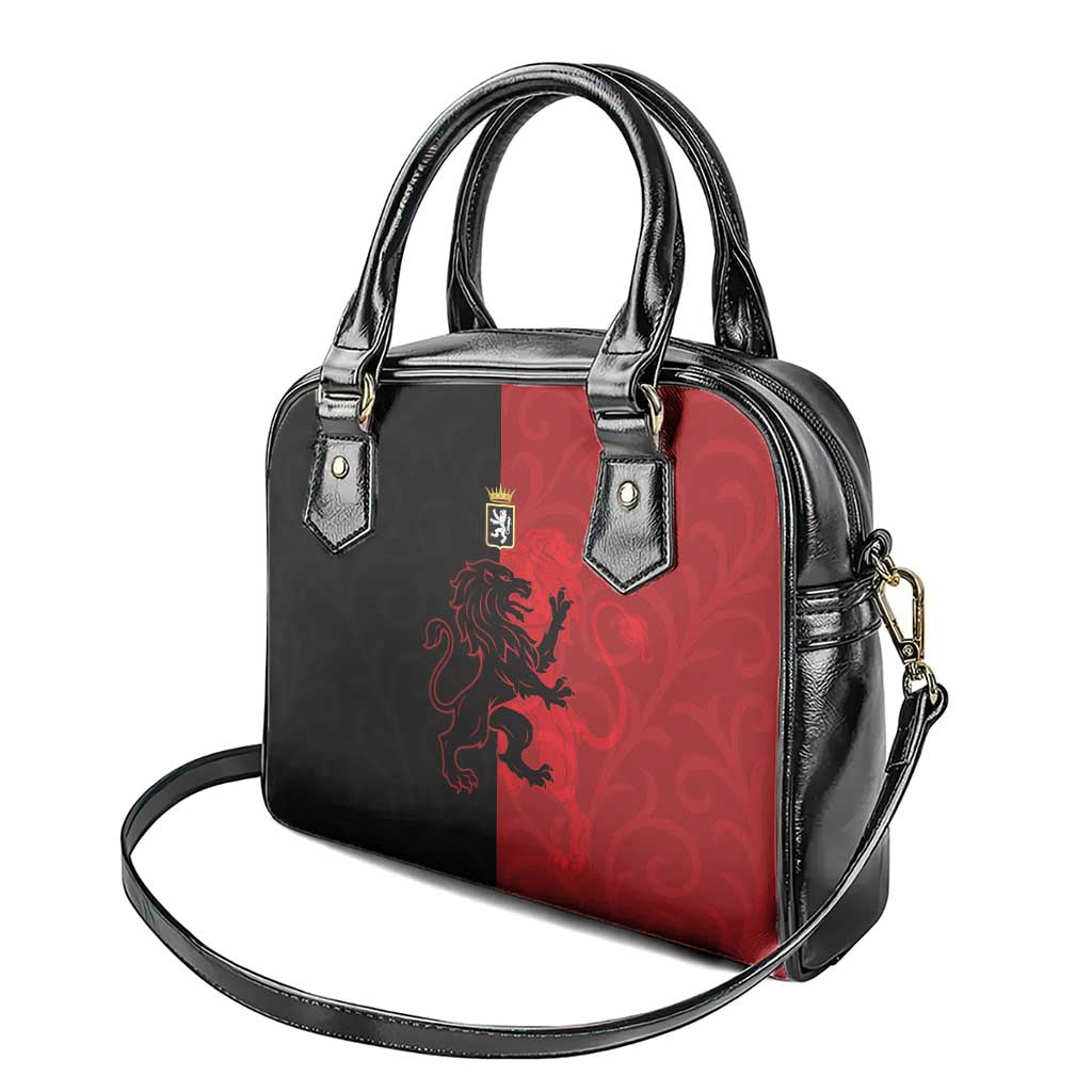 Italy Aosta Valley Shoulder Handbag Emblem With Flag Style - Wonder Print Shop