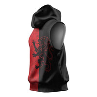 Italy Aosta Valley Sleeveless Hoodie Emblem With Flag Style LT19