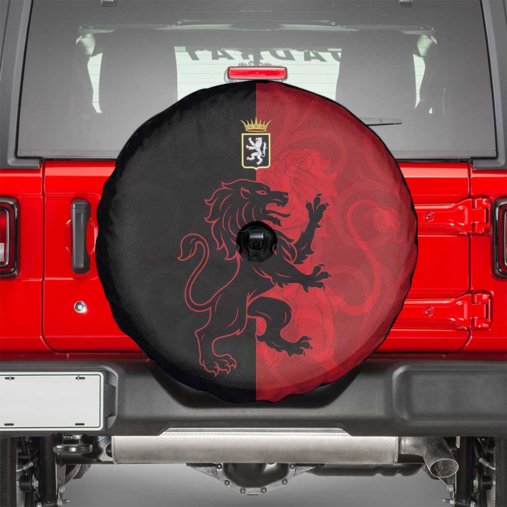 Italy Aosta Valley Spare Tire Cover Emblem With Flag Style - Wonder Print Shop
