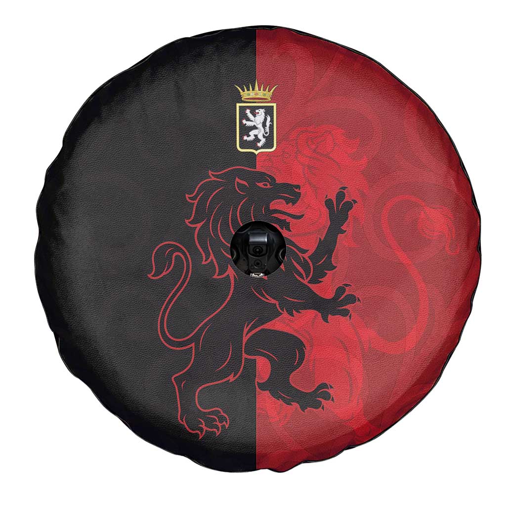 Italy Aosta Valley Spare Tire Cover Emblem With Flag Style - Wonder Print Shop