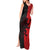 Italy Aosta Valley Tank Maxi Dress Emblem With Flag Style LT19