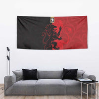 Italy Aosta Valley Tapestry Emblem With Flag Style - Wonder Print Shop