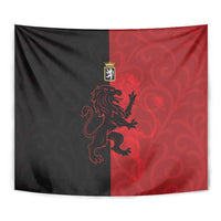 Italy Aosta Valley Tapestry Emblem With Flag Style - Wonder Print Shop