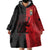 Italy Aosta Valley Wearable Blanket Hoodie Emblem With Flag Style LT19