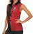 Italy Aosta Valley Women Sleeveless Polo Shirt Emblem With Flag Style LT19