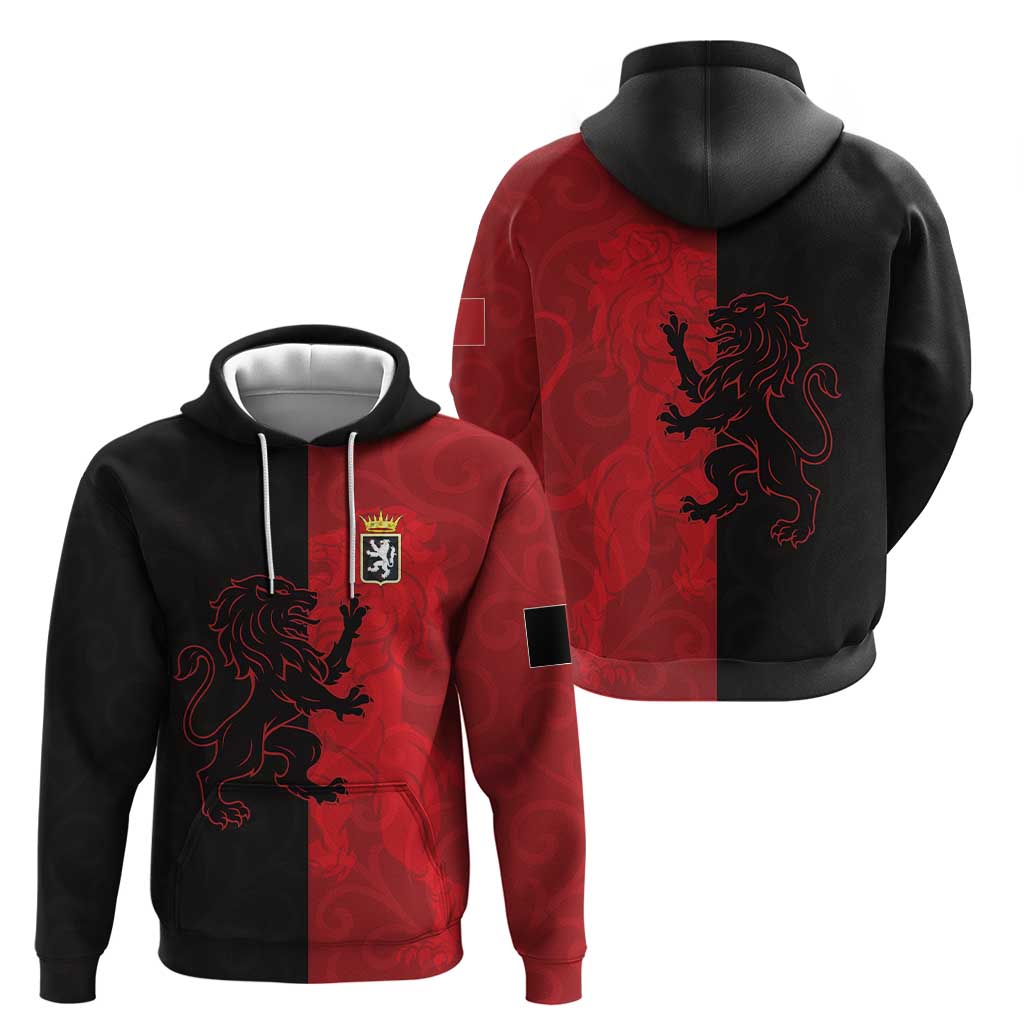 Italy Aosta Valley Zip Hoodie Emblem With Flag Style LT19