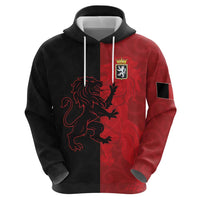 Italy Aosta Valley Zip Hoodie Emblem With Flag Style LT19