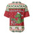 Poland Dinosaur Christmas Baseball Jersey Polish Smok Wawelski Wesołych Swiat - Wonder Print Shop
